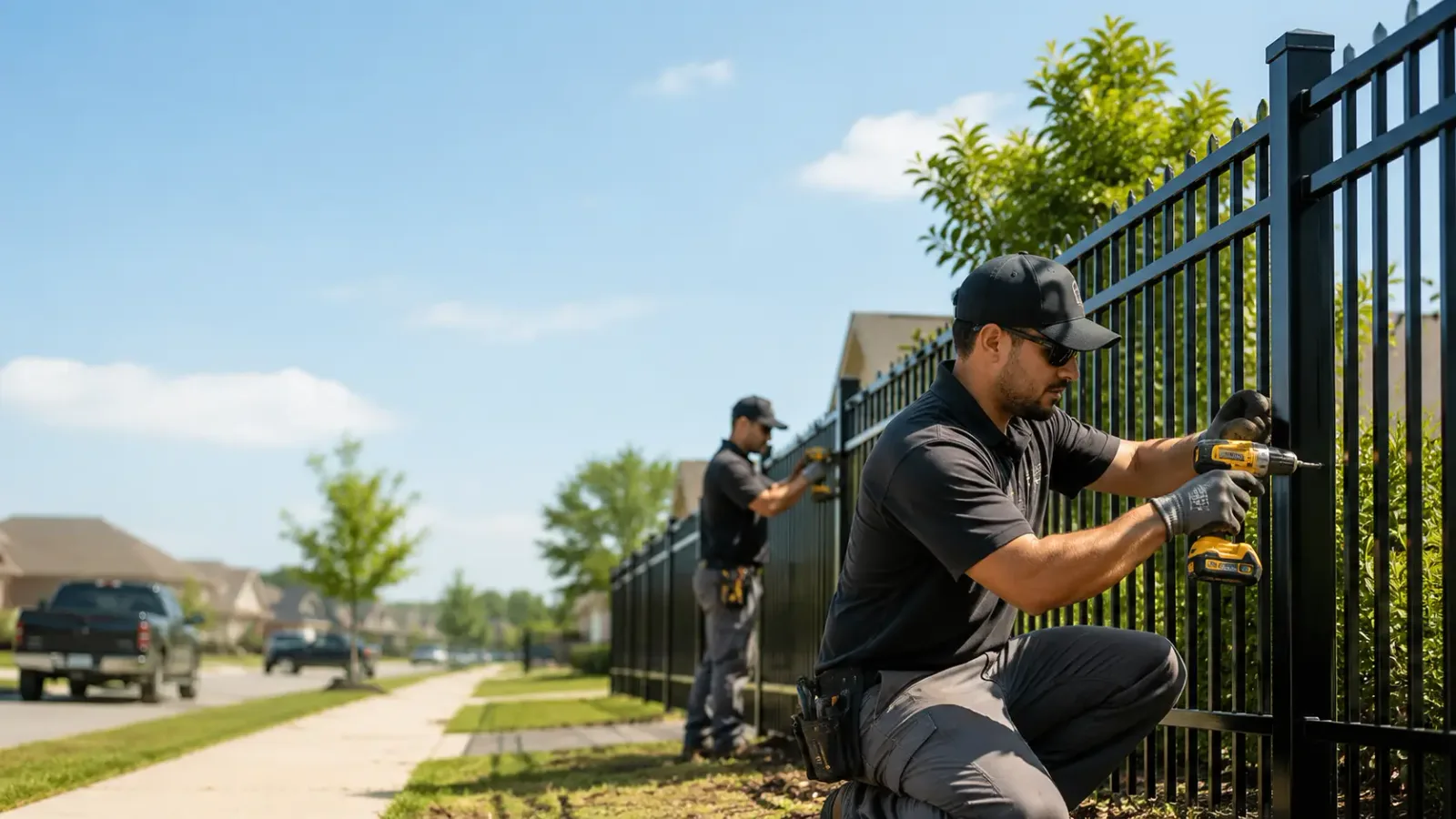 Metal Fence Installation in Agawam, MA